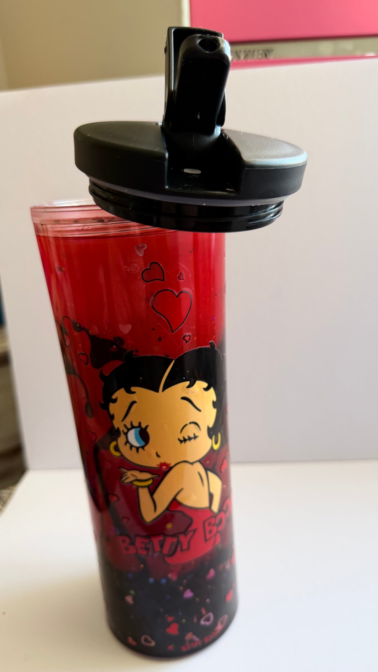 ❤️ Betty Boop 20 oz Lava Drip Tumbler