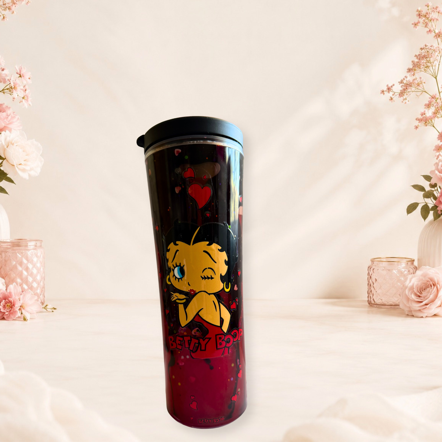 ❤️ Betty Boop 20 oz Lava Drip Tumbler