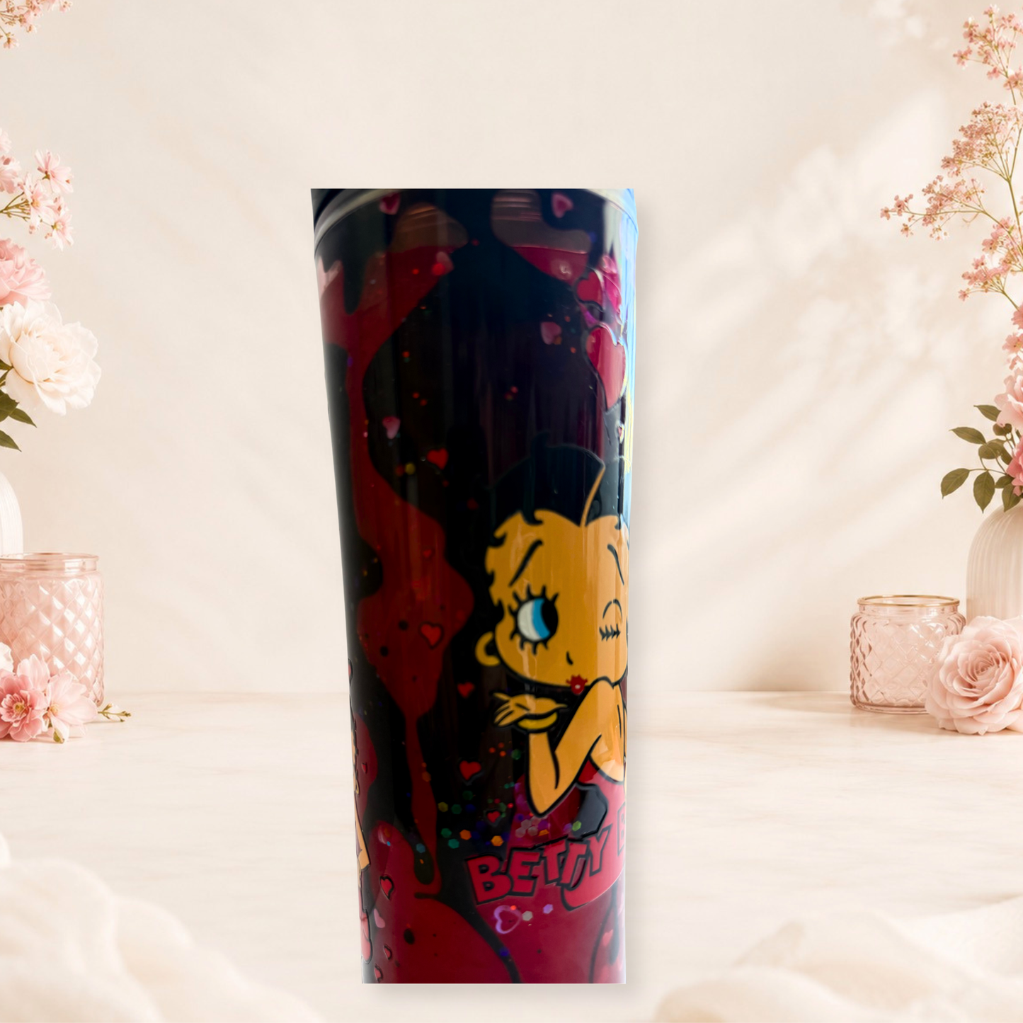 ❤️ Betty Boop 20 oz Lava Drip Tumbler
