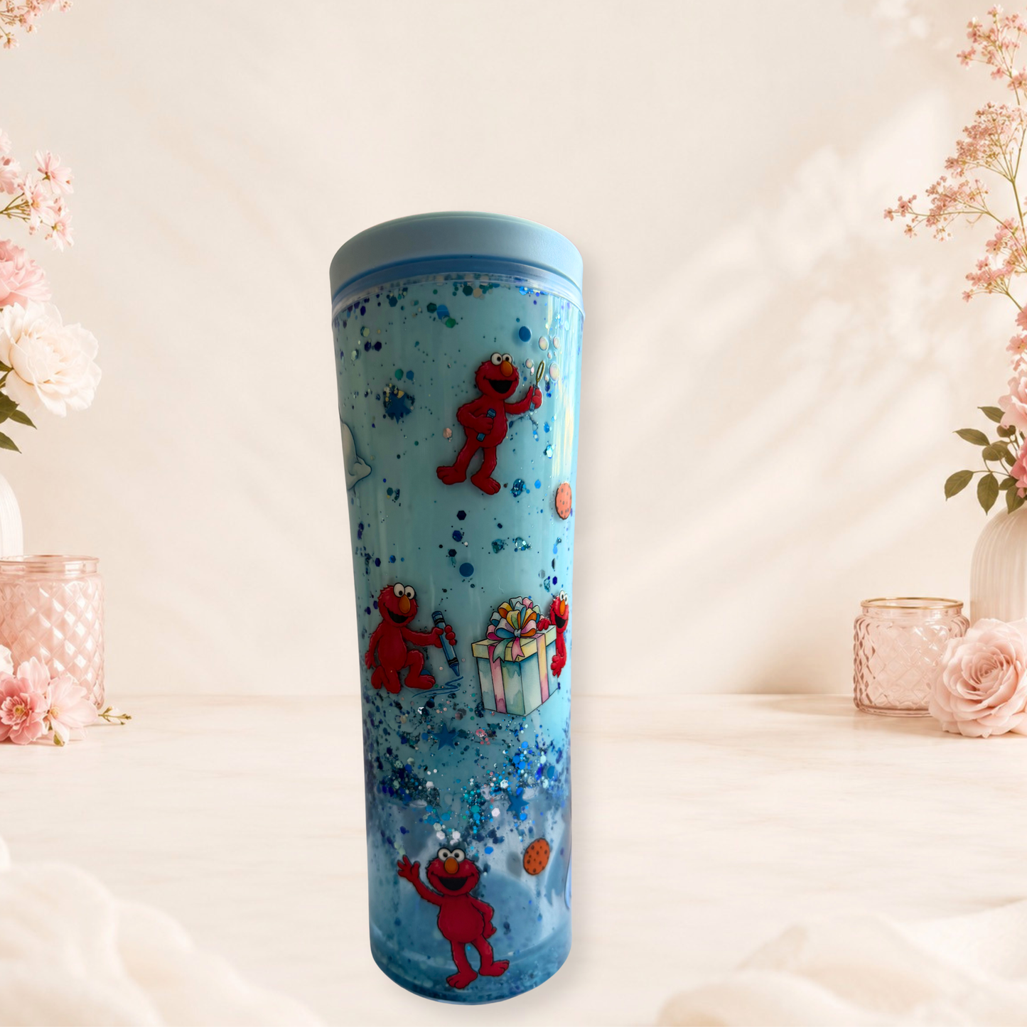Customisable 24 Oz Tumbler Personalised With Colours Names And Artwork