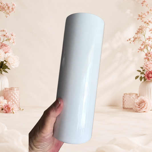 20 oz White Sublimation Tumbler Blank
